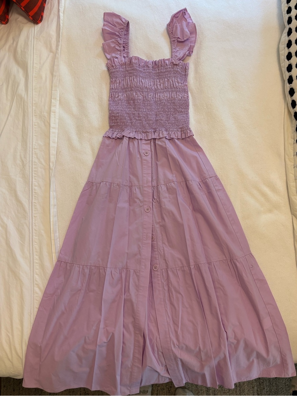 Amanda Uprichard Fillmore Dress in Lavender